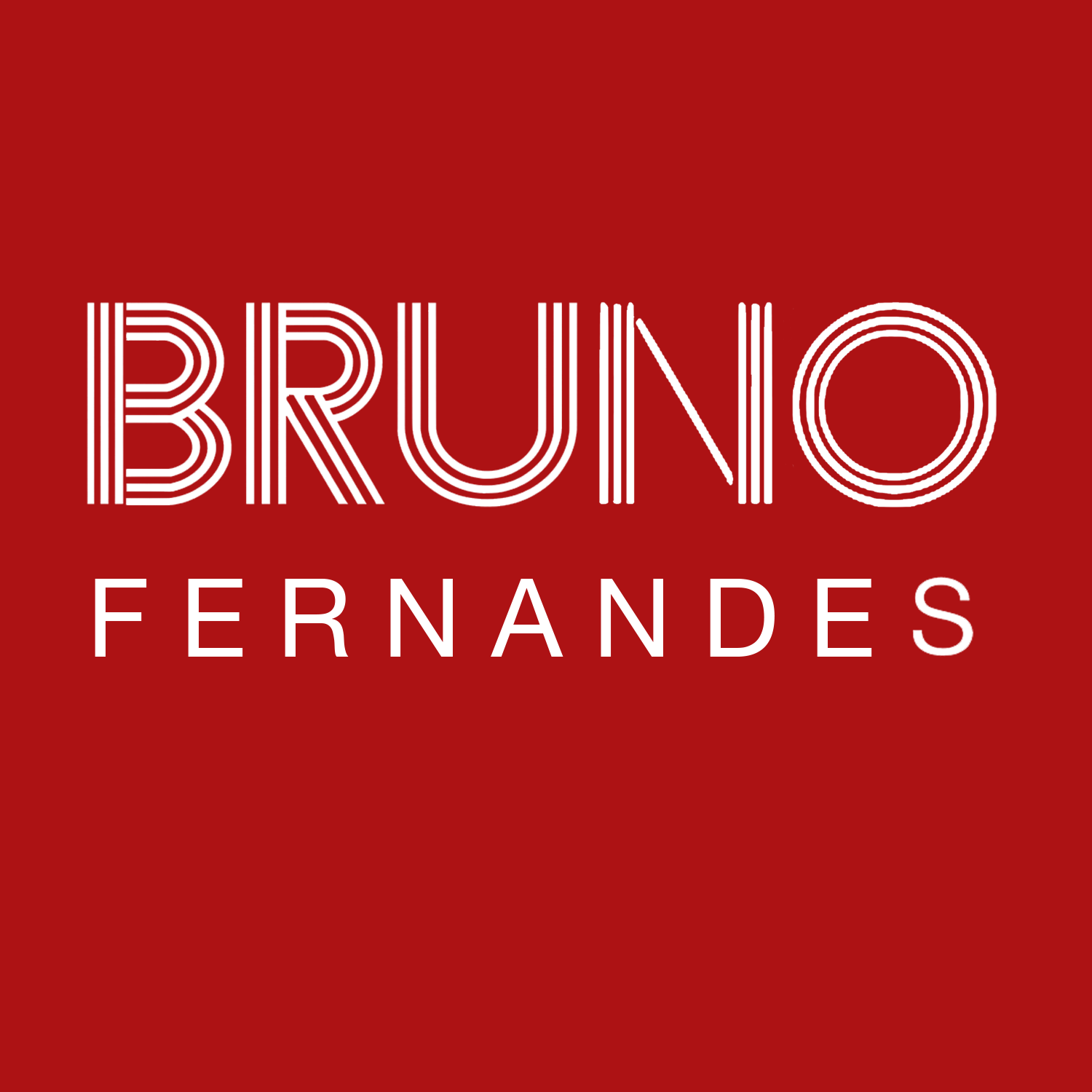 Bruno Fernandes Logo Players Couture Mens T-Shirt