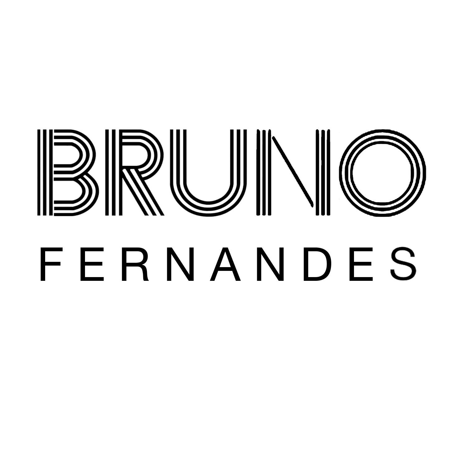 Bruno Fernandes Logo Players Couture Mens T-Shirt