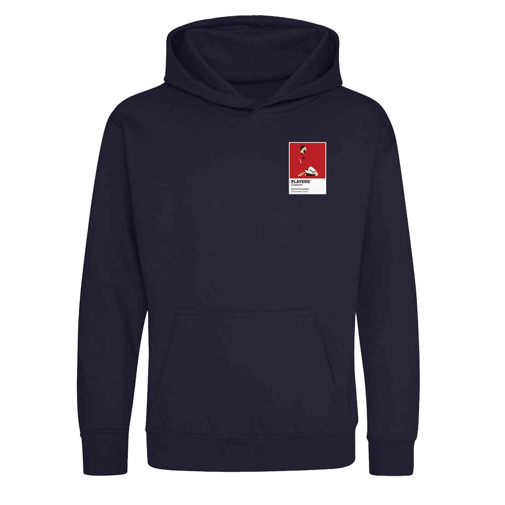 Bruno Fernandes Manchester United Icon Frame Kids Hoodie – image 3