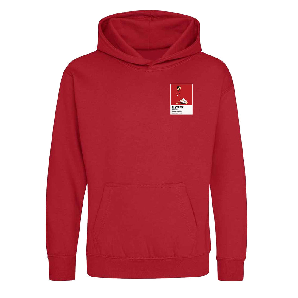 Bruno Fernandes Manchester United Icon Frame Kids Hoodie – image 4