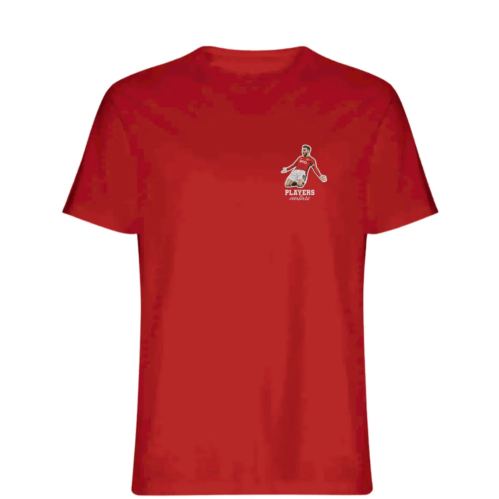 Bruno Fernandes t-shirt – white men's t-shirt featuring the Bruno Fernandes Players Couture logo