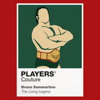 Bruno Sammartino Wrestling Icon Frame Men's T-Shirt