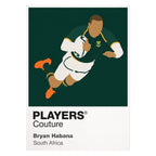 Bryan Habana Rugby Union Icon Frame Men's Hoodie – image 8