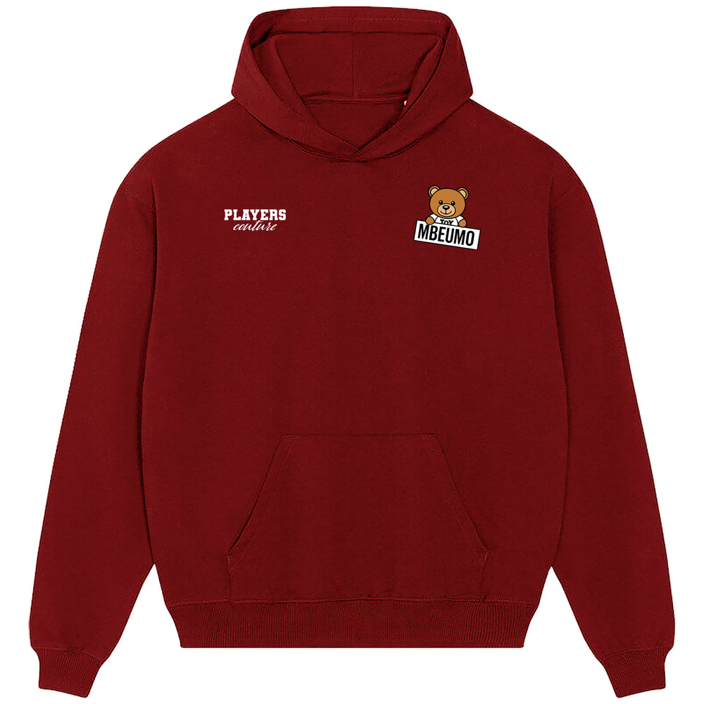 Bryan Mbeumo Logo Players Couture Men's Casual Hoodie Red