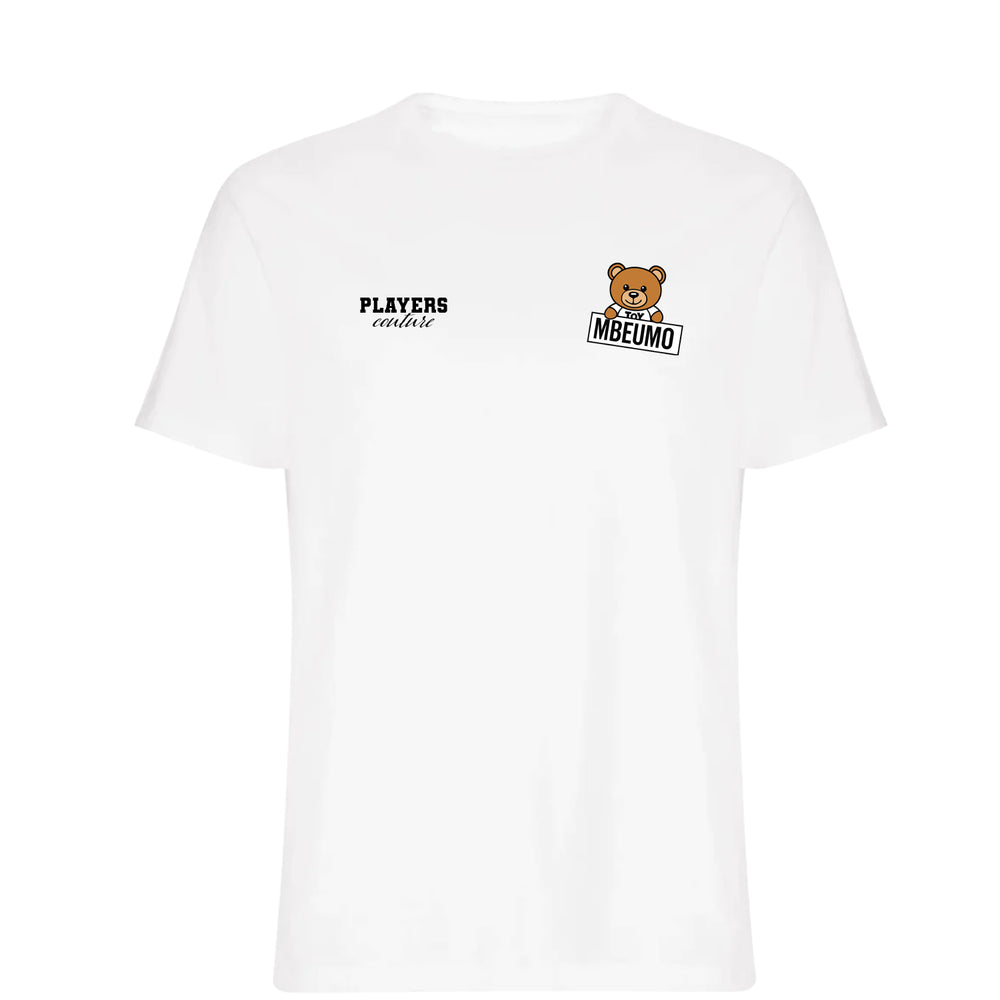 Bryan Mbeumo Logo Players Couture Mens T-Shirt White