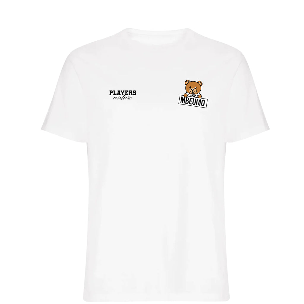 Bryan Mbeumo Logo Players Couture Mens T-Shirt White