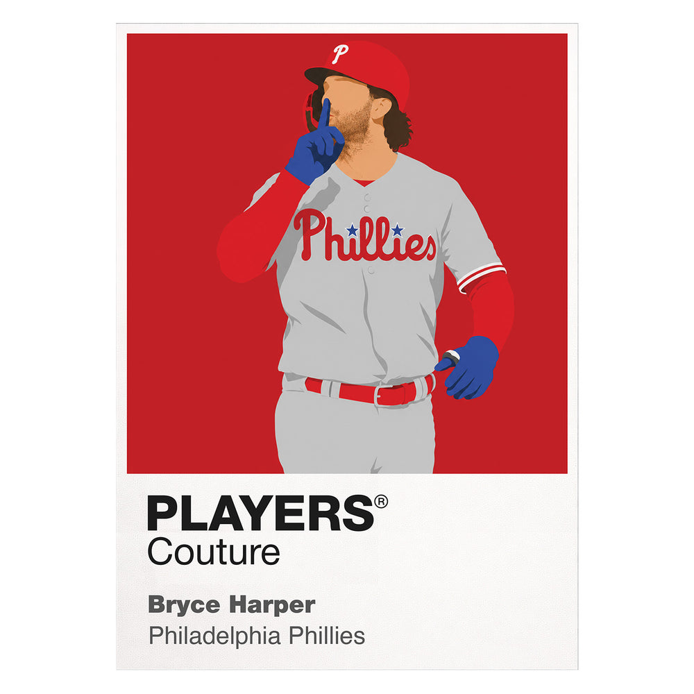 Bryce Harper Phillies Baseball Icon Frame - Icon Design