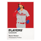 Bryce Harper Phillies Baseball Icon Frame - Icon Design