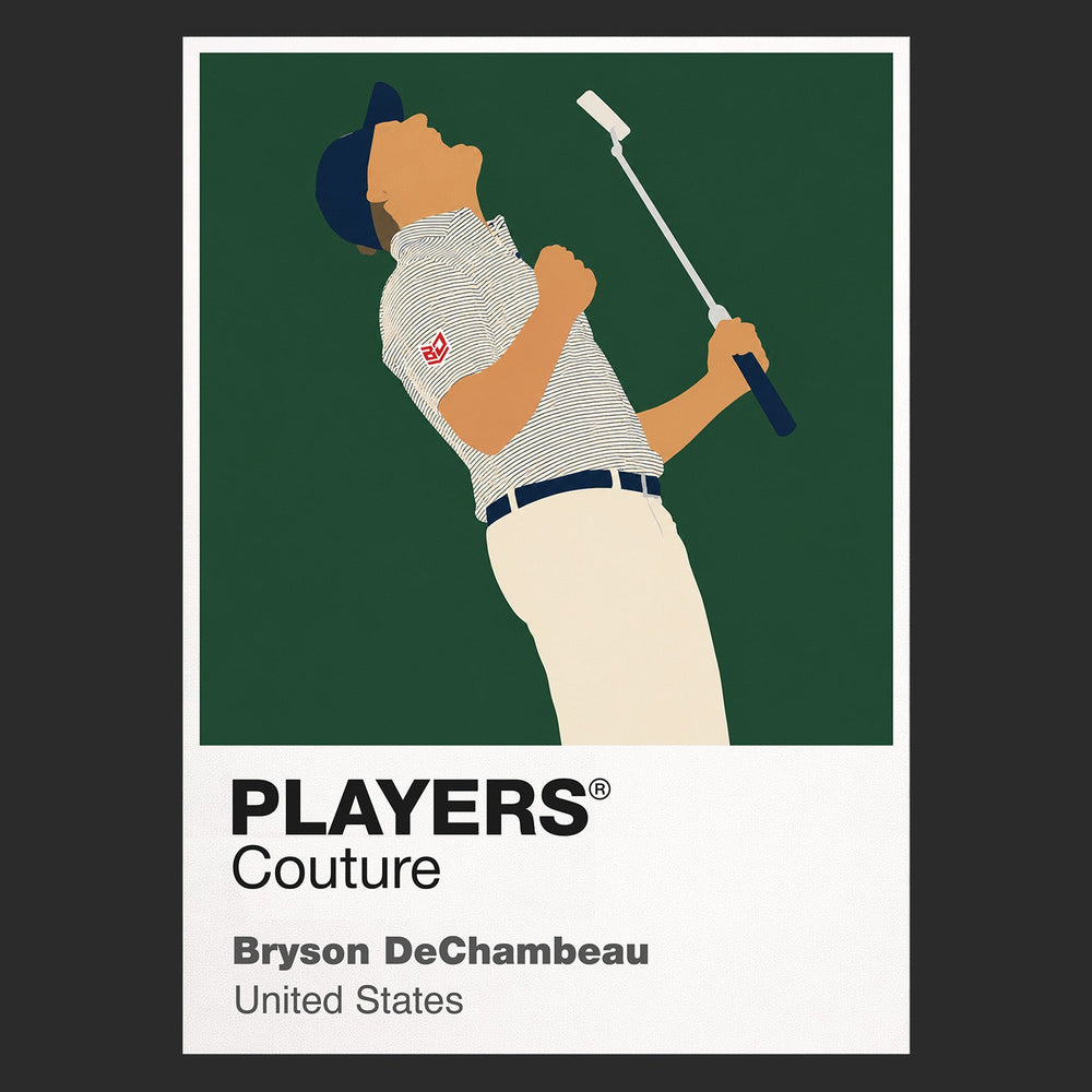 Bryson DeChambeau Golf Icon Frame Men's Polo Shirt