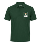 Bryson DeChambeau Golf Icon Frame Men's Polo Shirt - Bottle Green