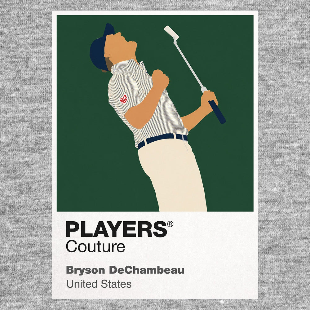 Bryson DeChambeau Golf Icon Frame Men's Polo Shirt