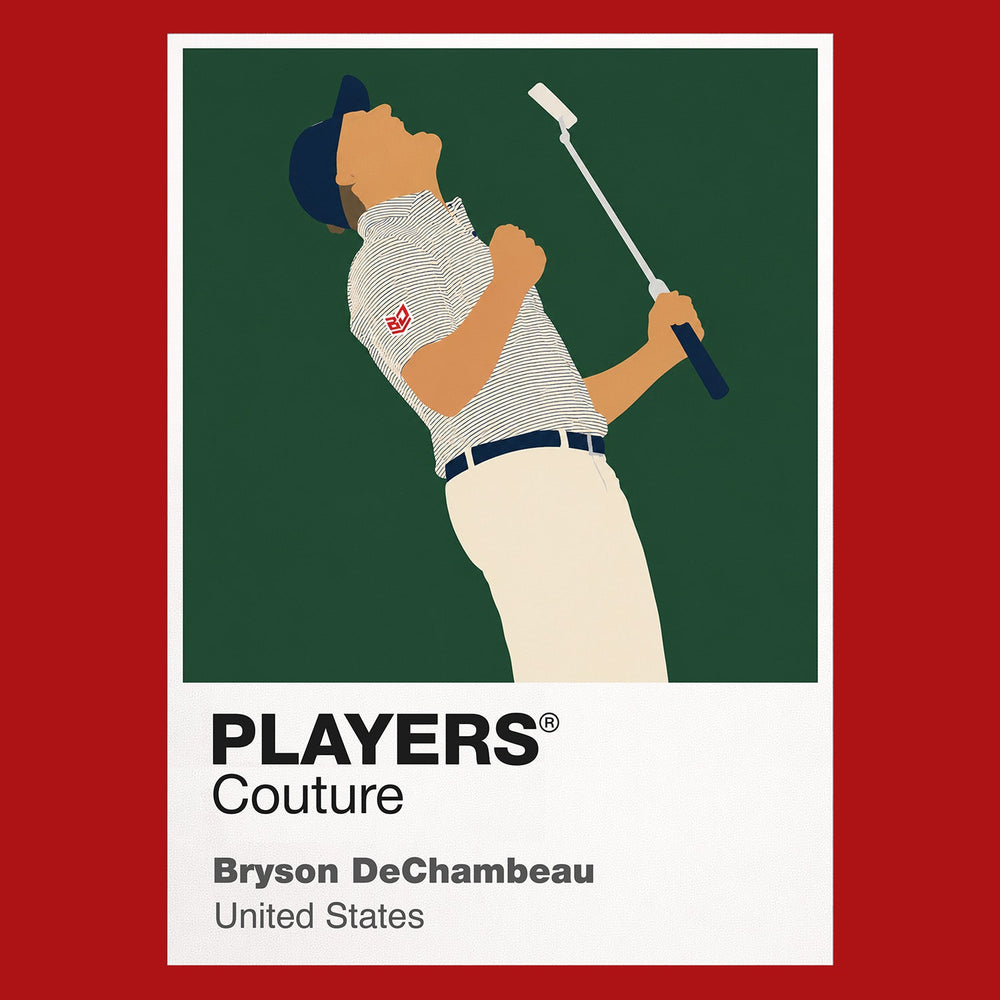 Bryson DeChambeau Golf Icon Frame Men's Polo Shirt