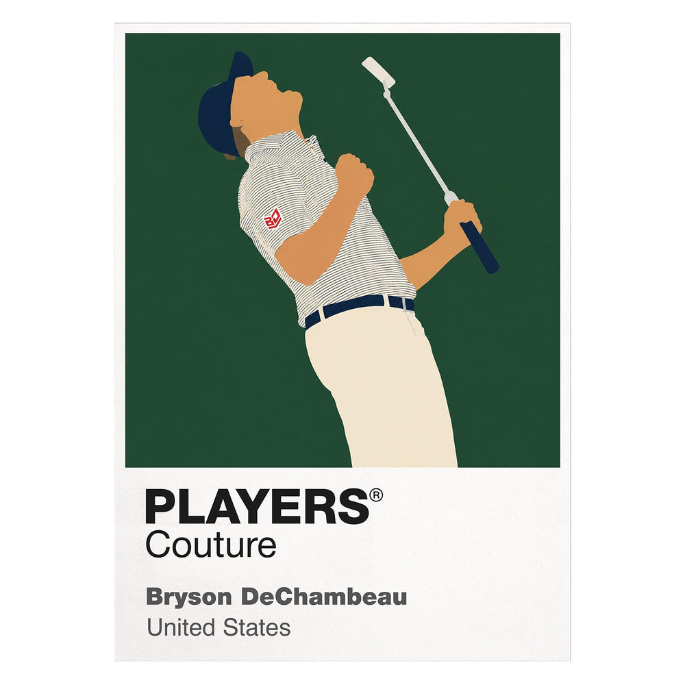 Bryson DeChambeau Golf Icon Frame Men's Polo Shirt