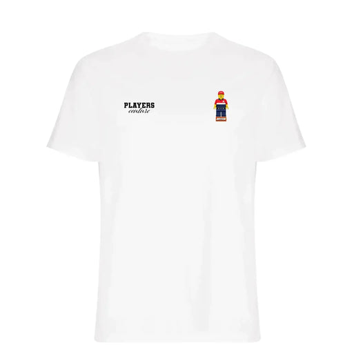 Bryson DeChambeau t-shirt – white men's t-shirt featuring the Bryson DeChambeau Players Couture logo