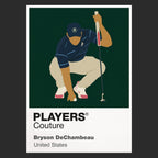 Bryson DeChambeau 2 Golf Icon Frame Men's Polo Shirt