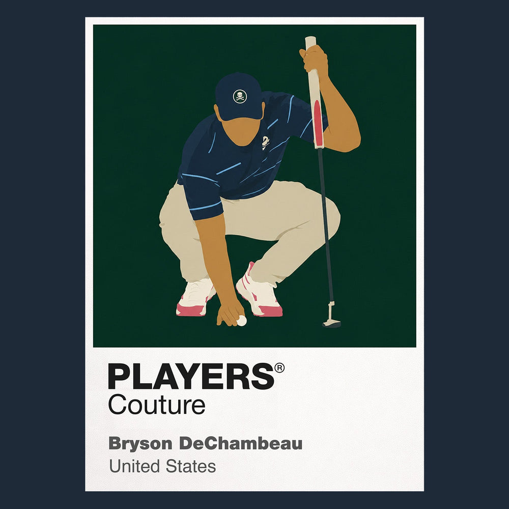 Bryson DeChambeau 2 Golf Icon Frame Men's Polo Shirt
