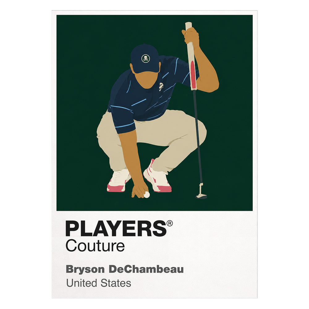 Bryson DeChambeau 2 Golf Icon Frame Men's Hoodie