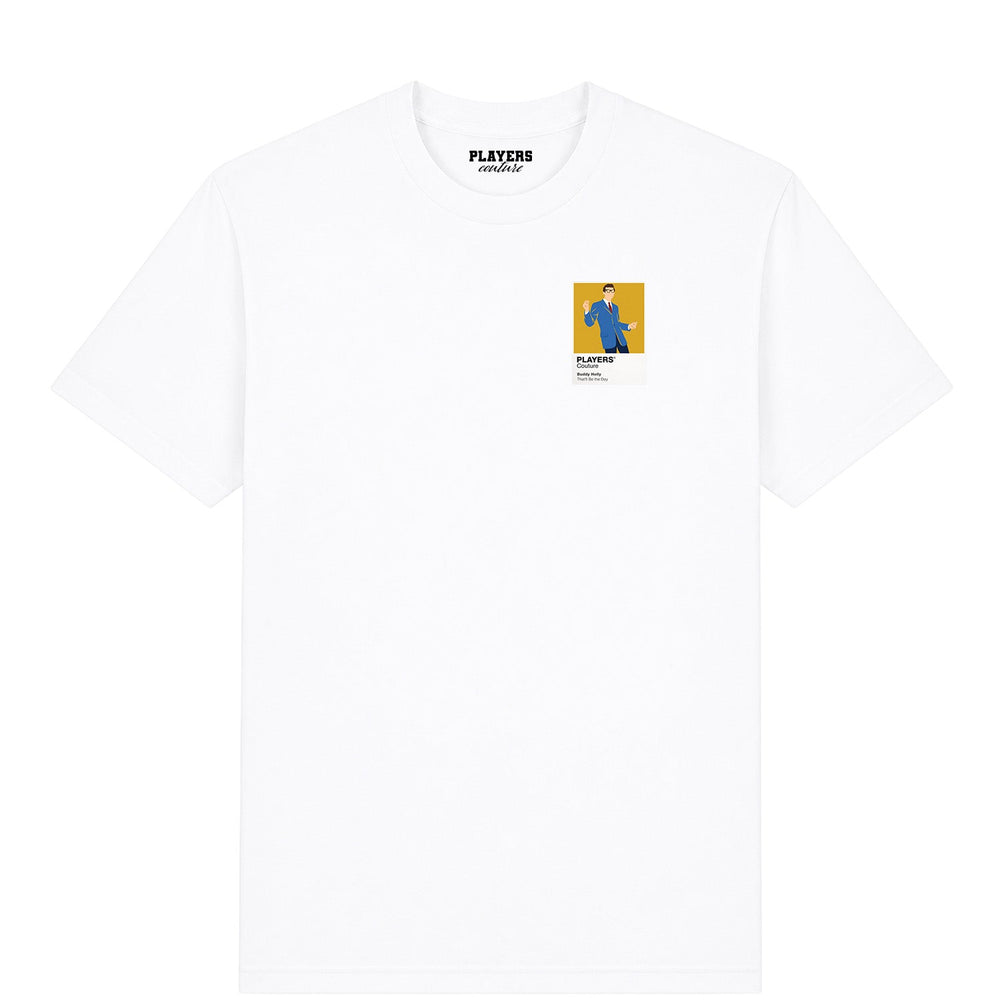 Buddy Holly Music men's T-shirt in white