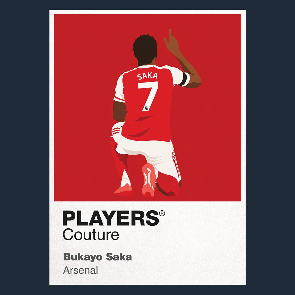 Buyako Saka Arsenal Icon Frame — Navy
