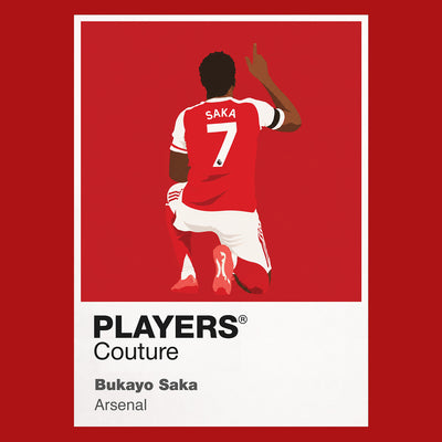 Buyako Saka Arsenal Icon Frame — Red