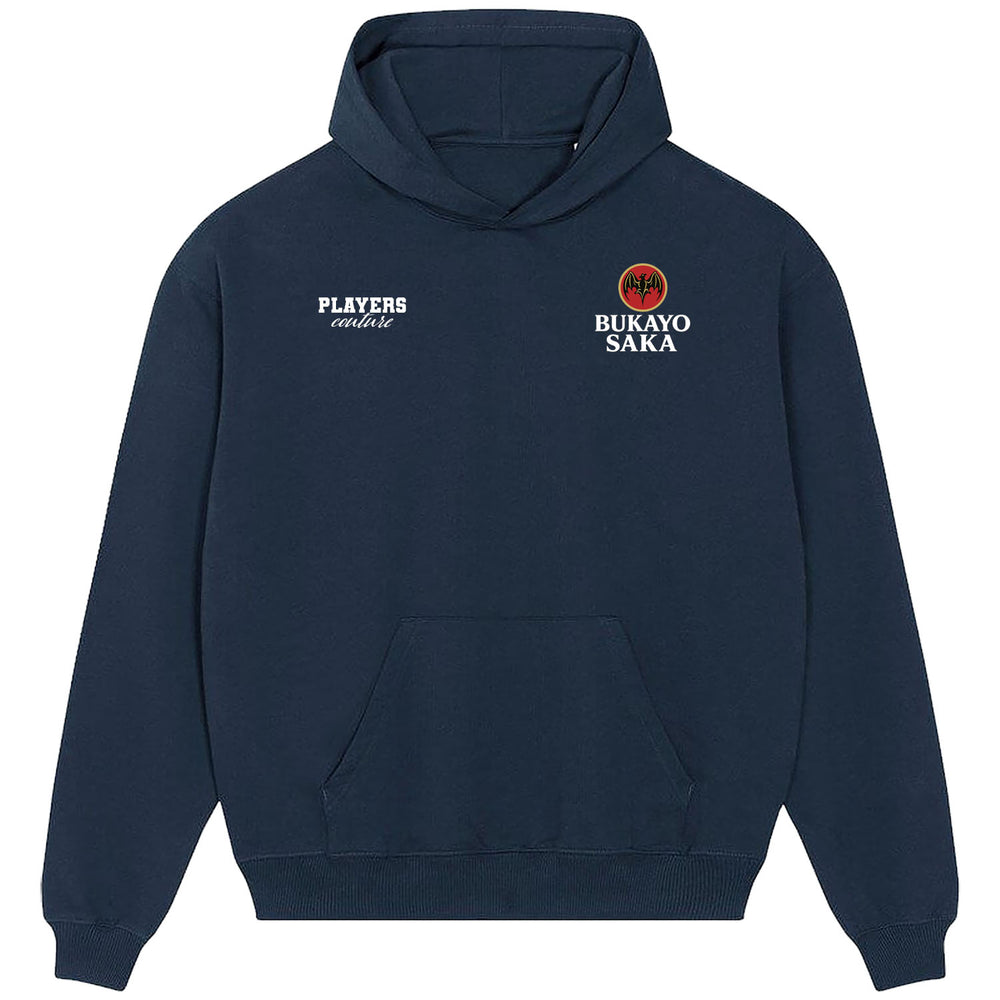 Bukayo Saka Logo Players Couture Men's Casual Hoodie Navy