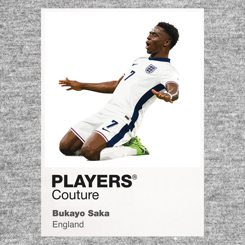 Bukayo Saka Players Couture Frame Gray