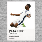 Bukayo Saka Players Couture Frame Gray