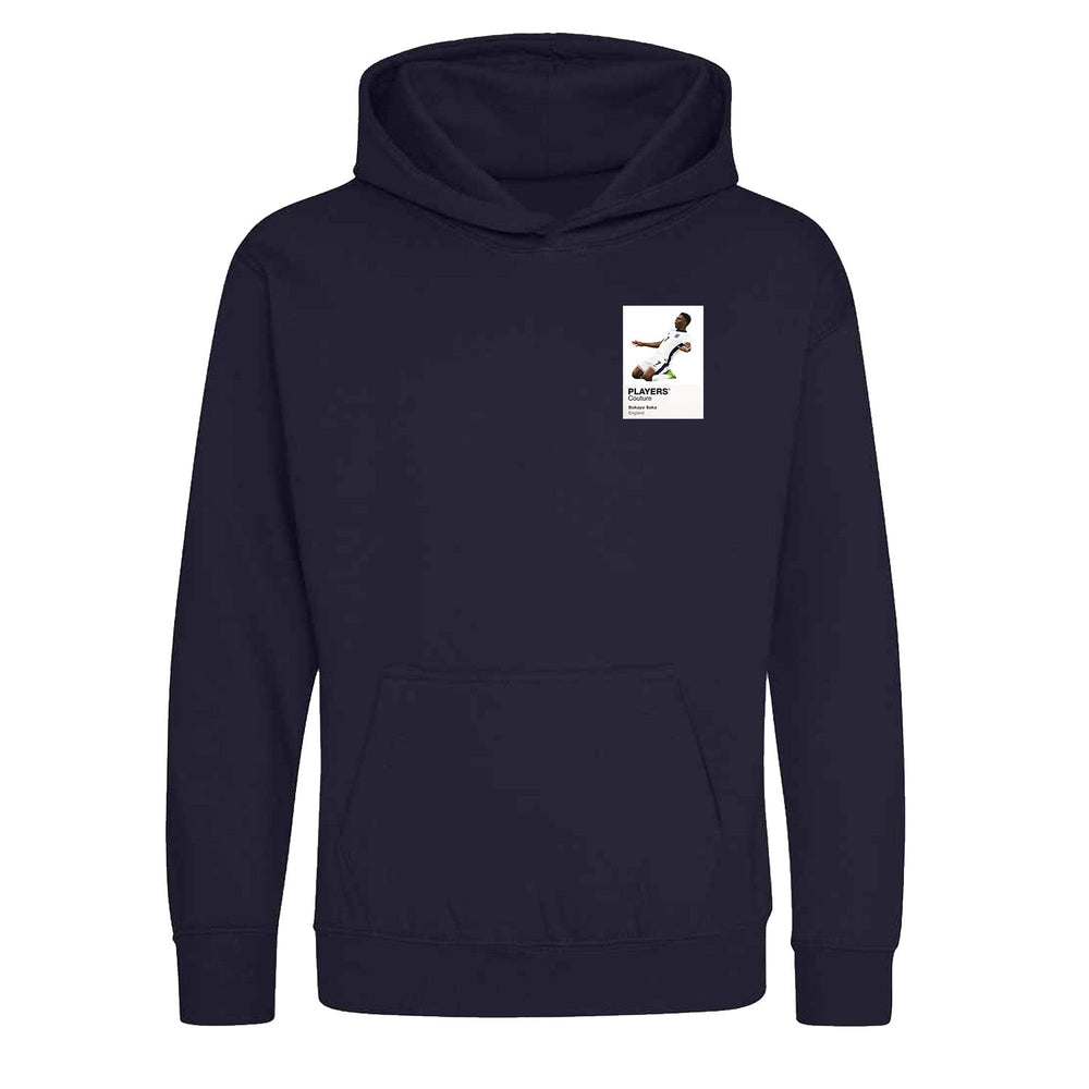 Bukayo Saka Players Couture Kids Navy Hoodie