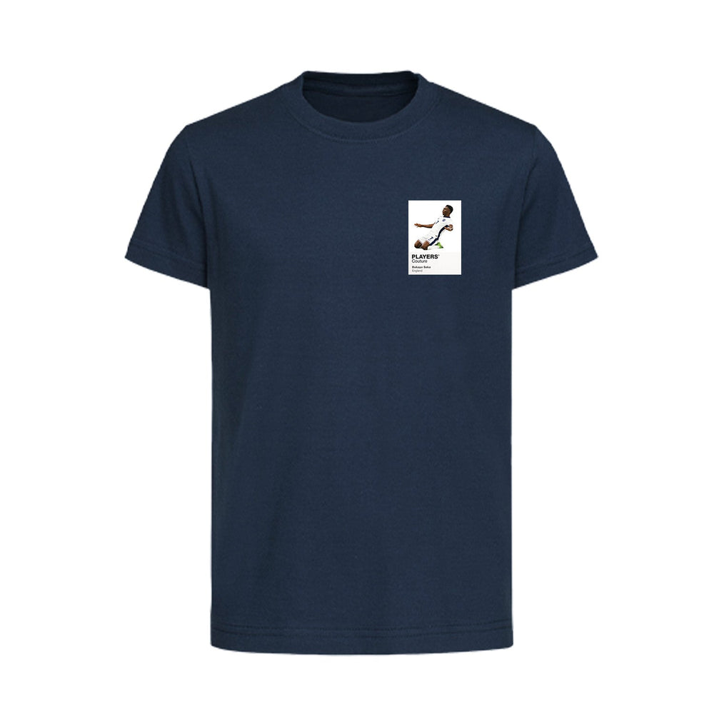 Bukayo Saka Players Couture Kids Navy T-Shirt