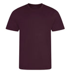 Custom Upload Your t-shirt – burgundy men's t-shirt featuring the Custom Upload Your Players Couture logo