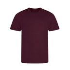 Custom Upload Your t-shirt – burgundy kids' t-shirt featuring the Custom Upload Your Players Couture logo