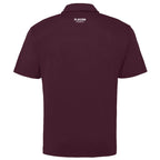 Essentials Collection hoodie – burgundy men's hoodie with white Essentials Collection letters and Players Couture logo on