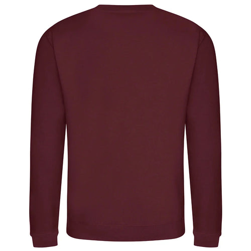 Essentials Collection hoodie – burgundy men's hoodie with white Essentials Collection letters and Players Couture logo on