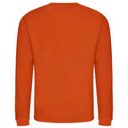 Essentials Collection hoodie – orange men's hoodie with black Essentials Collection letters and Players Couture logo on the