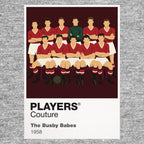 Busby Babes Manchester United Men's Hoodie - Grey
