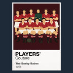 Busby Babes Manchester United Men's Hoodie - Navy