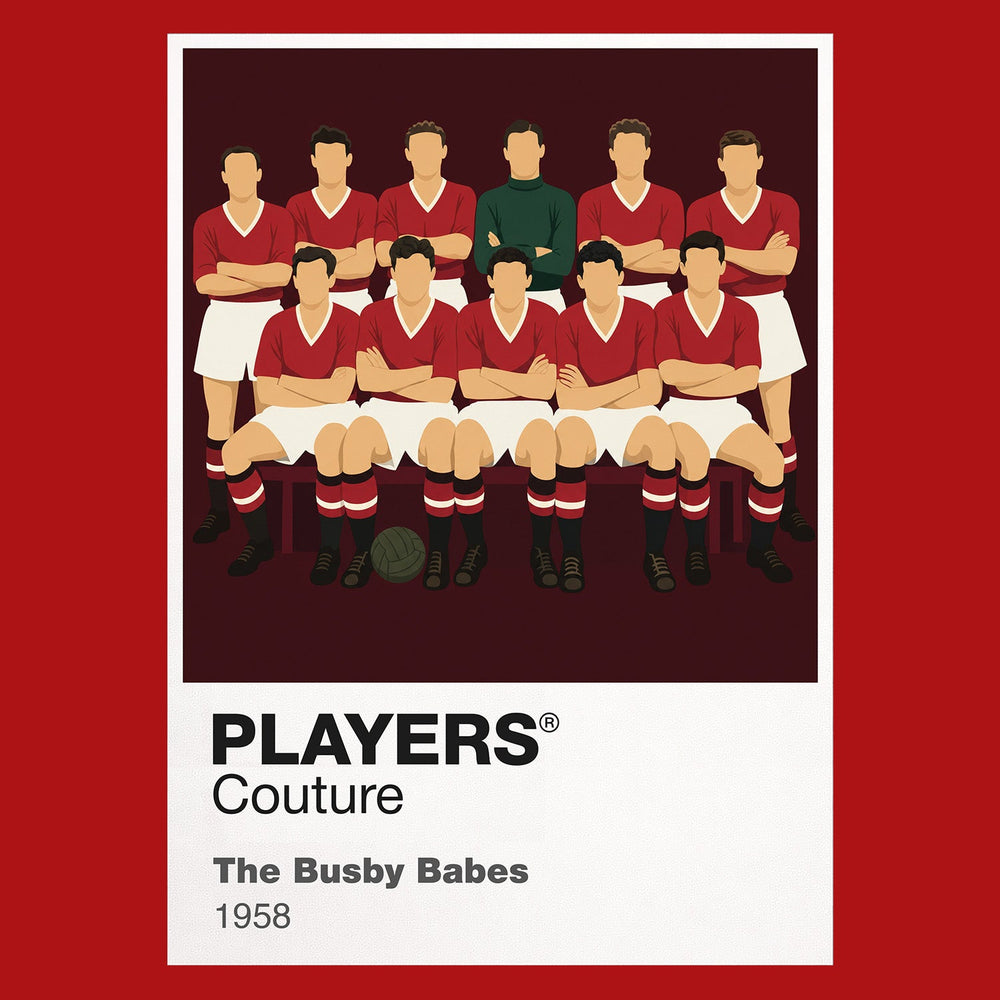 Busby Babes Manchester United Men's T-Shirt - Red