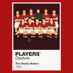 Busby Babes Manchester United Men's Hoodie - Red