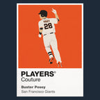 Buster Posey Giants Baseball Icon Frame - Icon Design