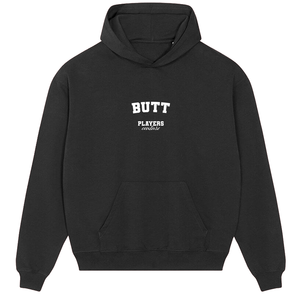 Butt Players Couture Men's Casual Hoodie Black