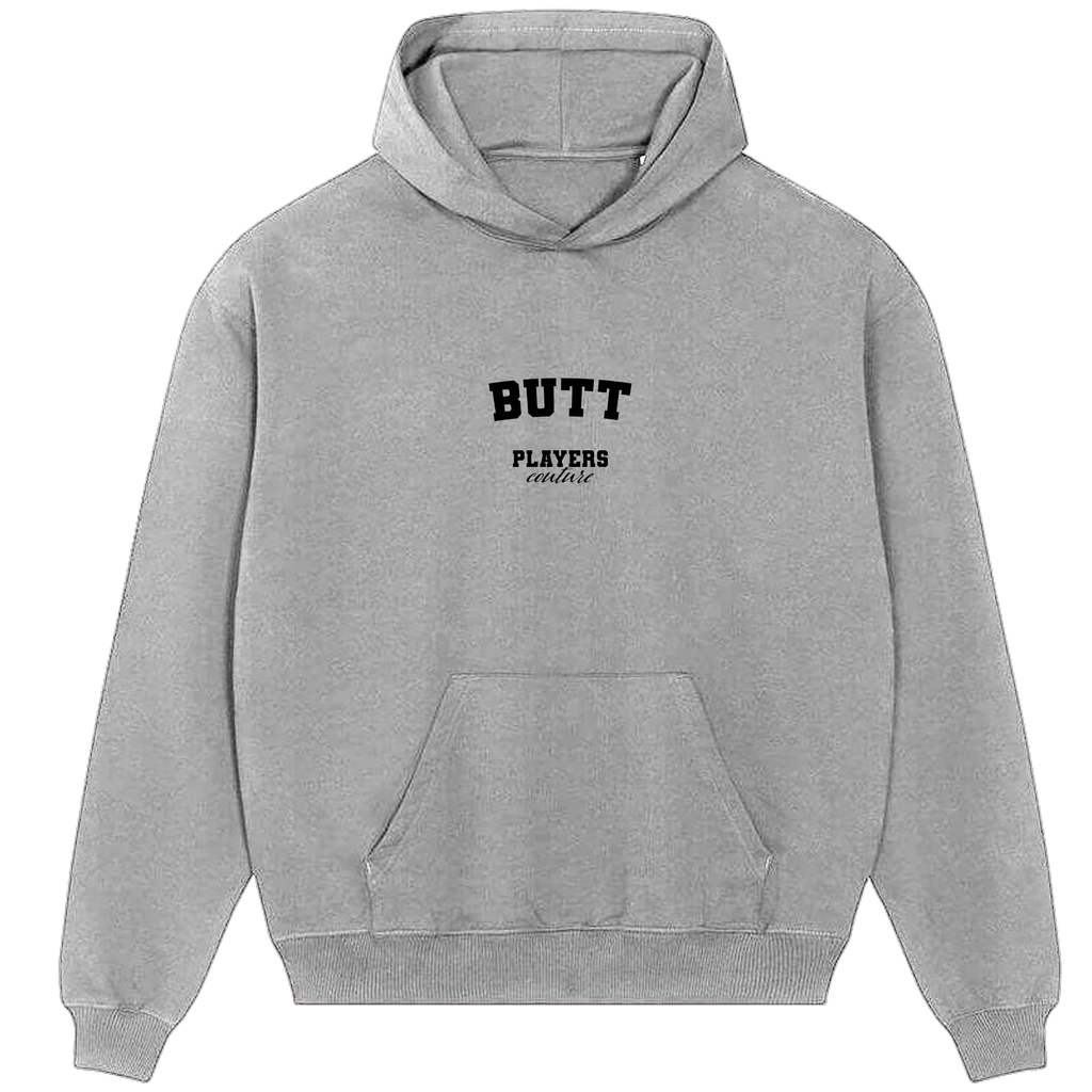 Butt Players Couture Men's Casual Hoodie Gray