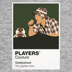 Caddyshack Bushwood Country Club, Carl Spackler and the gopher turning golf tradition into comic chaos Icon Frame artwork in grey