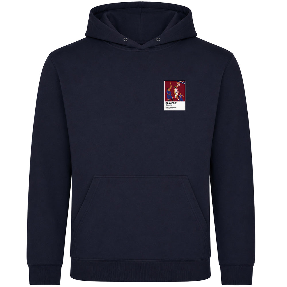 Cade Cunningham Pistons Basketball Icon Frame Men's Hoodie
