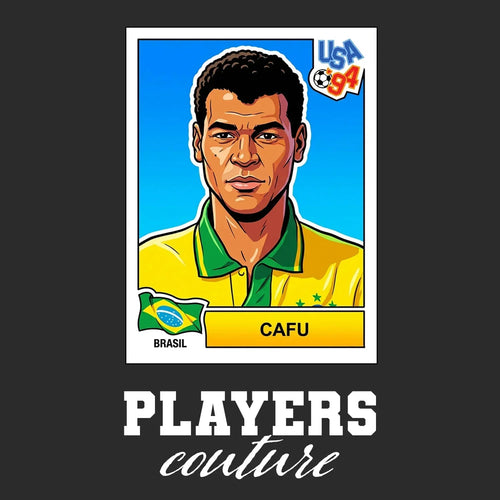 Cafu World Cup Sticker Men's Hoodie – cafu black Players Couture design