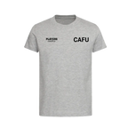 Cafu t-shirt – grey kids' t-shirt featuring the Cafu Players Couture logo