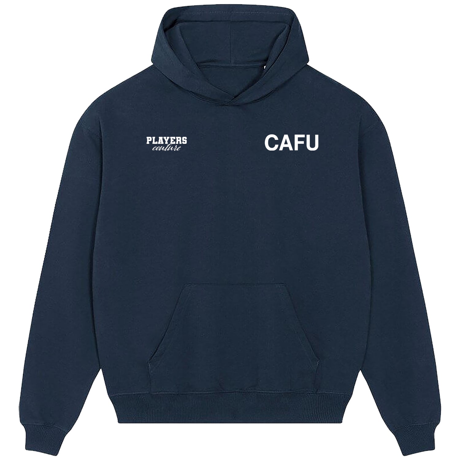 Cafu Logo Players Couture Men's Casual Hoodie Navy