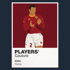 Cafu Roma navy Icon Frame artwork detail
