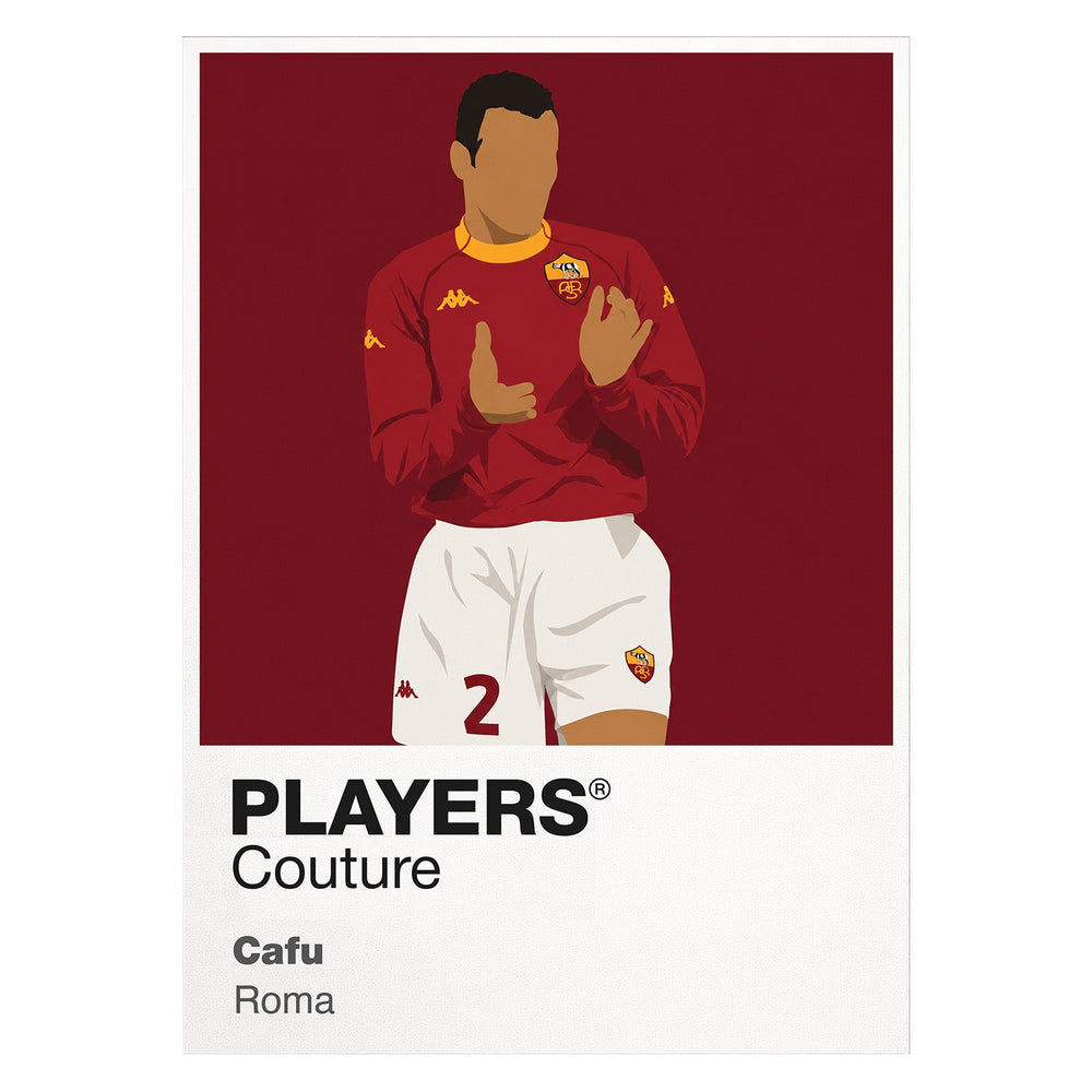 Cafu Roma white Icon Frame artwork detail