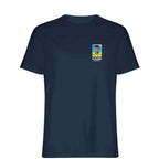 Cafu World Cup t-shirt – navy men's t-shirt featuring the Cafu World Cup Players Couture logo