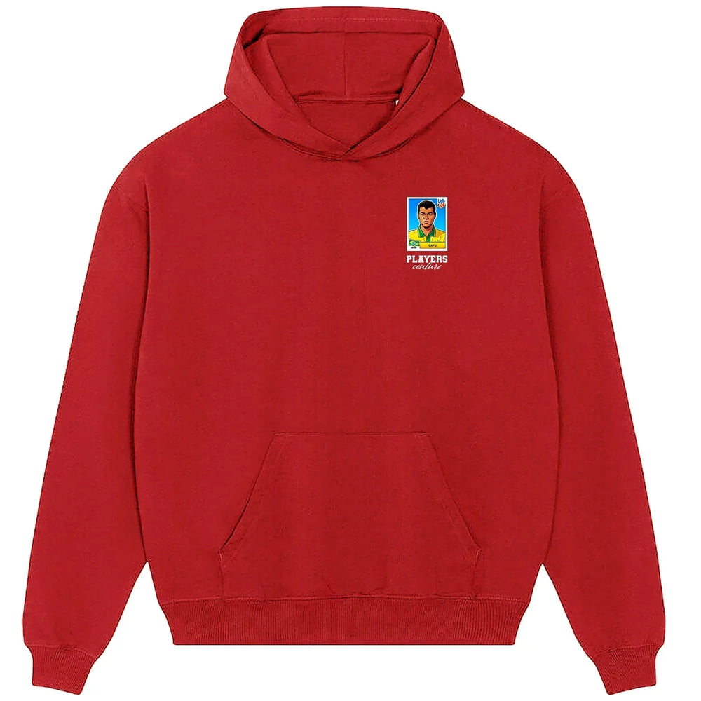 Cafu World Cup Sticker Men's Hoodie – cafu sticker mens red hoodie Players Couture design
